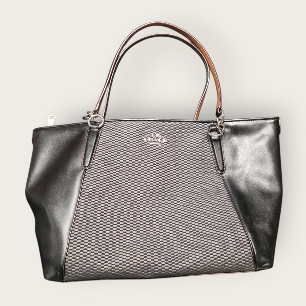 Coach Legacy Jacquard AVA Tote Shoulder Bag